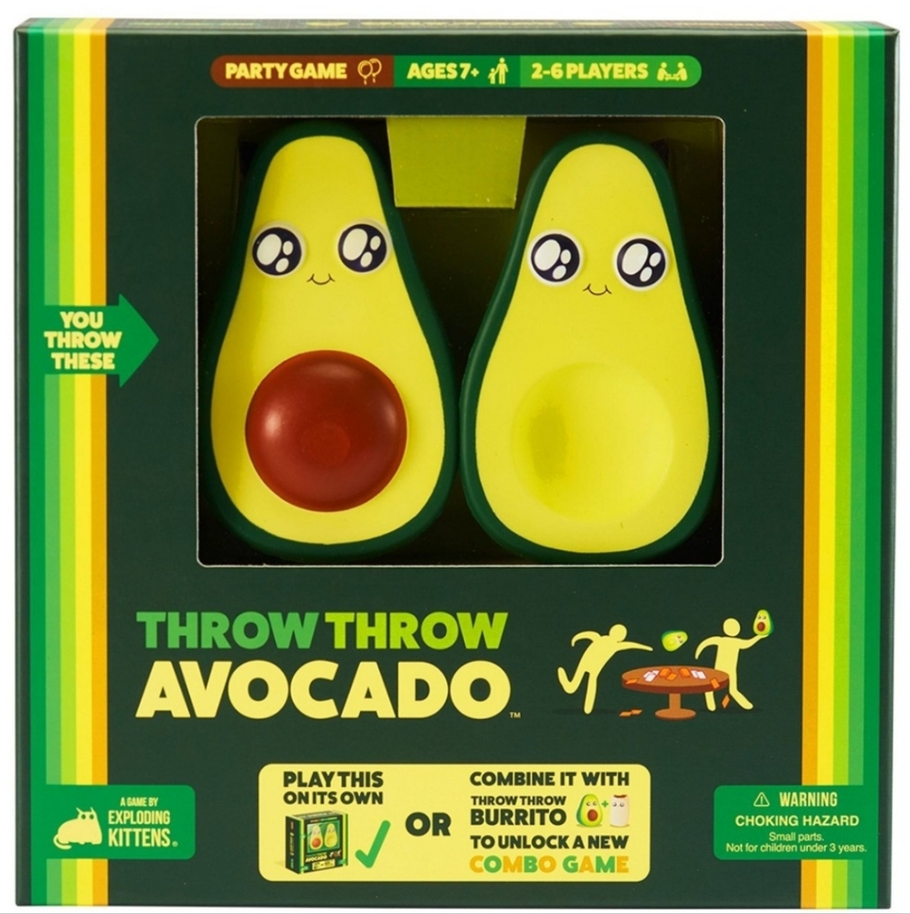 Throw Throw Avocado Party Game